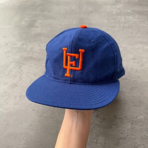 Vintage University of Florida Gators New Era Pro Model Fitted Hat 7 5/8 - Picture 1 of 7